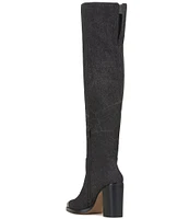 Jessica Simpson Bidemi Wash Effect Cap Toe Over-the-Knee Boots