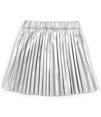 Jessica Simpson Big Girls 7-16 Metallic Pleated Skirt