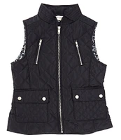 Jessica Simpson Big Girls 7-16 Quilted Barn Vest