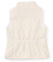 Jessica Simpson Big Girls 7-16 Quilted Barn Vest