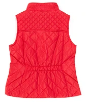 Jessica Simpson Big Girls 7-16 Quilted Barn Vest