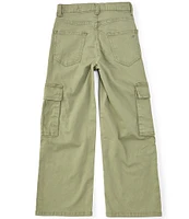 Jessica Simpson Big Girls 7-16 Wide-Leg Canvas Cargo Pants