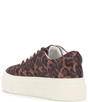 Jessica Simpson Caitrona Leopard Print Platform Sneakers