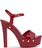 Jessica Simpson Calenta Patent Stud Platform Sandals