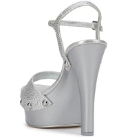 Jessica Simpson Calenta Rhinestone Platform Dress Sandals