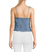 Jessica Simpson Claire Peplum Tank Top