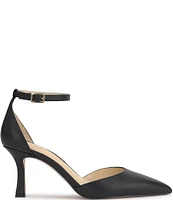 Jessica Simpson Foxena Leather Ankle Strap Pumps