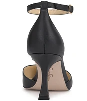 Jessica Simpson Foxena Leather Ankle Strap Pumps