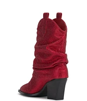 Jessica Simpson Gemorra Rhinestone Western Boots