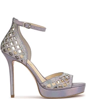 Jessica Simpson Herora Rhinestone Embellished Platform Dress Sandals