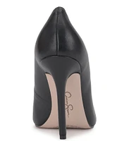 Jessica Simpson Levila Leather Stiletto Pumps