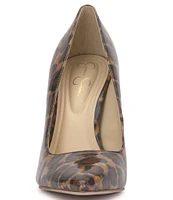 Jessica Simpson Levila Leopard Print Stiletto Pumps