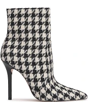 Jessica Simpson Lirya Houndstooth Pointed Toe Dress Booties