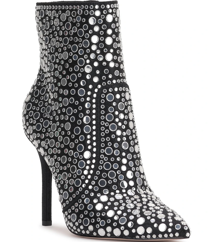 Jessica Simpson Lirya Mirror Embellished Booties