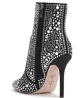 Jessica Simpson Lirya Mirror Embellished Booties