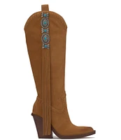 Jessica Simpson Lisabeth Fringe Tall Western Boots