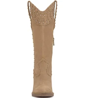 Jessica Simpson Liselotte Pearl Detail Tall Western Boots