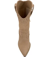 Jessica Simpson Liselotte Pearl Detail Tall Western Boots