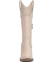 Jessica Simpson Liselotte Pearl Detail Tall Western Boots