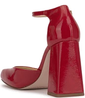 Jessica Simpson Lollah Square Toe Ankle Strap Pumps