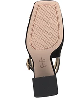 Jessica Simpson Lymen Strappy Embellished Buckle Pumps