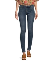 Jessica Simpson Mid Rise Kiss Me Skinny Jeans