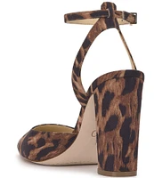 Jessica Simpson Nazela Leopard Pointed Toe Pumps