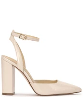 Jessica Simpson Nazela Patent Ankle Strap Dress Pumps