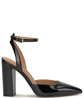 Jessica Simpson Nazela Patent Ankle Strap Dress Pumps