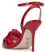 Jessica Simpson Neveny Patent Knotted Dress Sandals