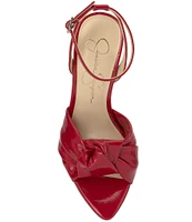 Jessica Simpson Neveny Patent Knotted Dress Sandals