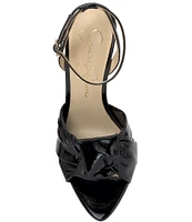 Jessica Simpson Neveny Patent Knotted Dress Sandals