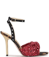 Jessica Simpson Neveny Printed Knotted Dress Sandals