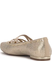 Jessica Simpson Otessa Rhinestone Ballet Flats