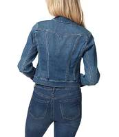 Jessica Simpson Pixie Long Sleeve Classic Denim Jacket