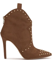 Jessica Simpson Pixillez Suede Stiletto Studded Western Booties