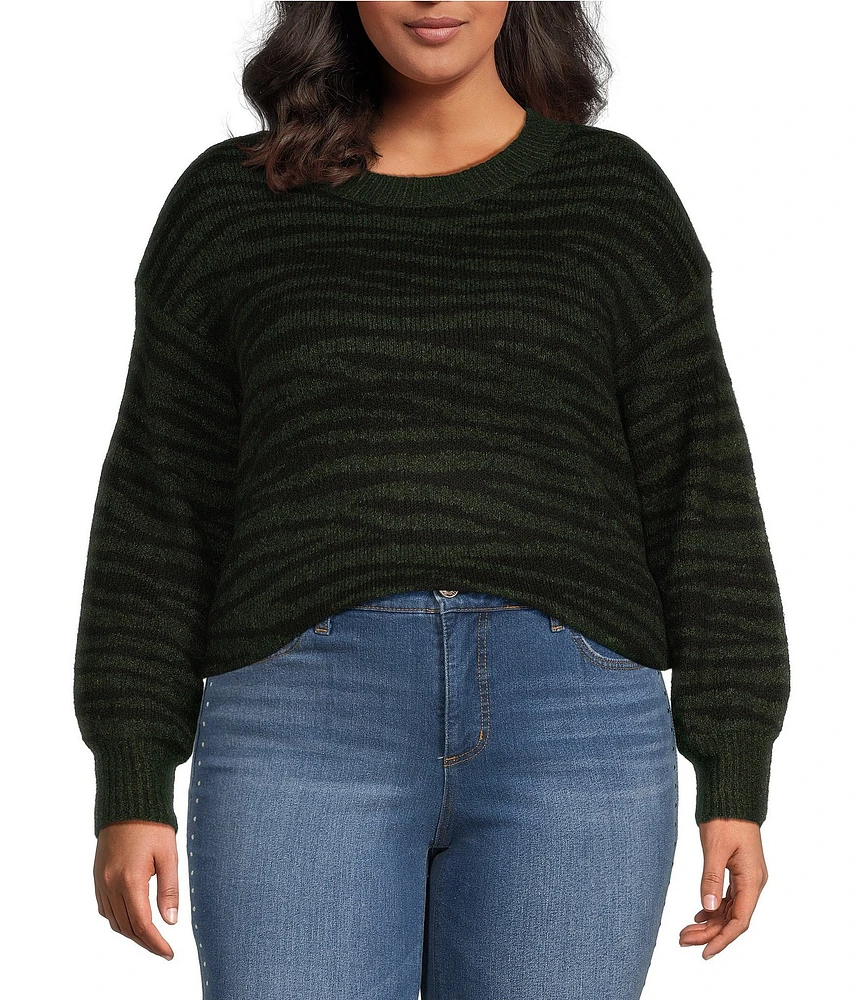 Jessica Simpson Plus Portia Cropped Sweater