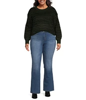 Jessica Simpson Plus Portia Cropped Sweater