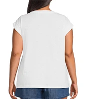 Jessica Simpson Plus Size Short Sleeve Hester T-Shirt