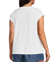 Jessica Simpson Plus Size Short Sleeve Hester T-Shirt