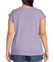 Jessica Simpson Plus Size Short Sleeve Hester T-Shirt