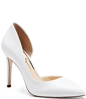 Jessica Simpson Prizma Leather d'Orsay Pumps