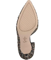 Jessica Simpson Prizma Tweed D'Orsay Pumps