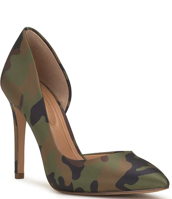 Jessica Simpson Prizma8 Camo Print d'Orsay Pumps