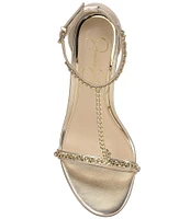 Jessica Simpson Qiven Chain T-Strap Dress Sandals