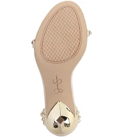 Jessica Simpson Qylla Pearl T-Strap Dress Sandals