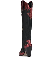 Jessica Simpson Rhetta Flame Western Tall Boots