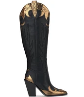 Jessica Simpson Rhetta Flame Western Tall Boots