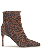 Jessica Simpson Semaja Leopard Print Pointed Toe Booties