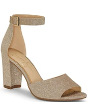 Jessica Simpson Sherron Ankle Strap Block Heel Sandals